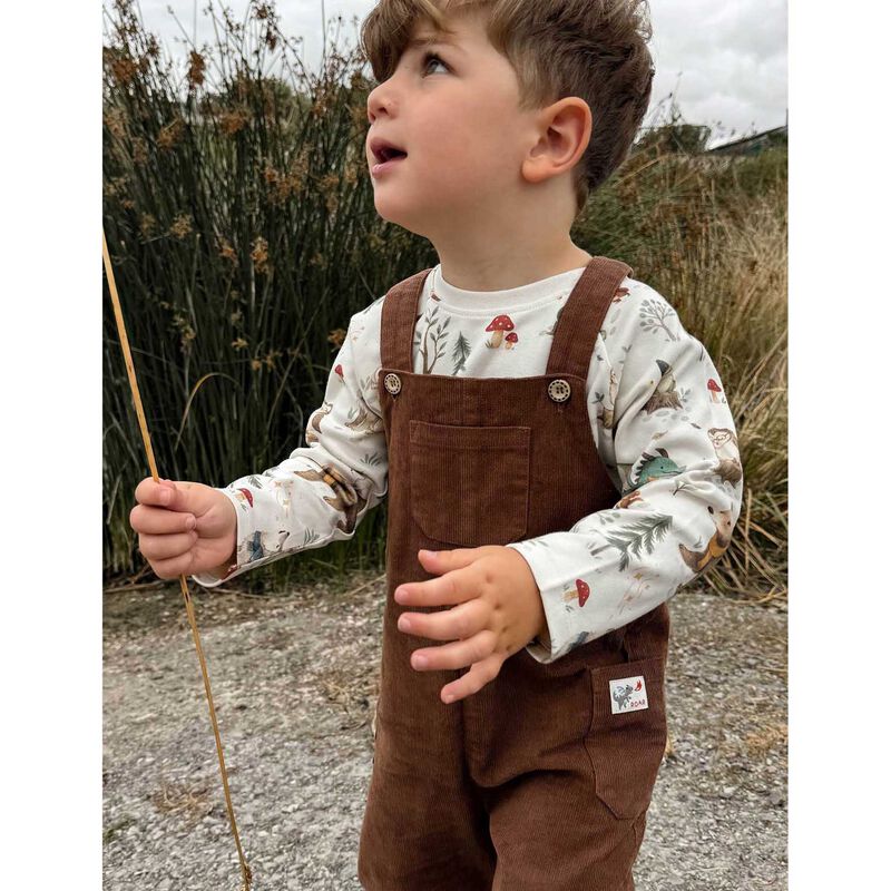 Purebaby Magical Forest Thick Ls Tee image number 1